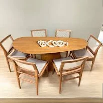 Mesa de Jantar Orgânica